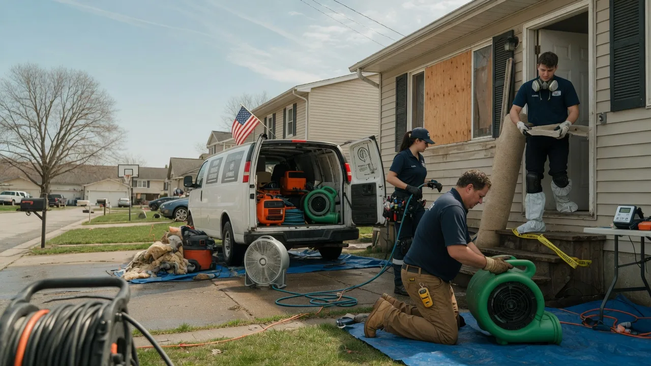 Water Damage Restoration in Blair, OK near me